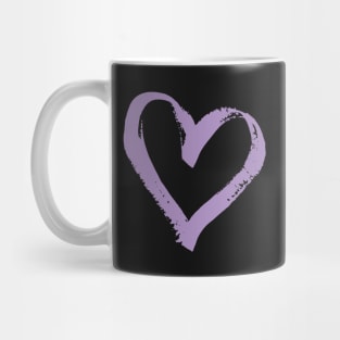 Purple Heart | Mothers day gift | Cute Heart Shirt Mug